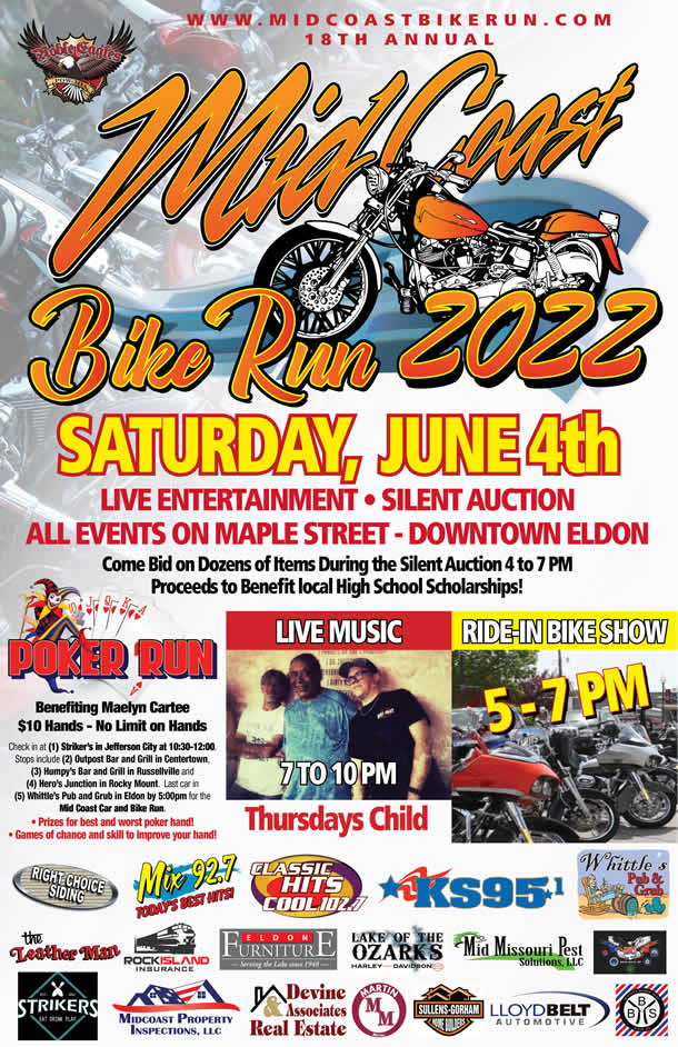 MidCoast Bike Fest 2022 Eldon, Missouri Motorcycle Event